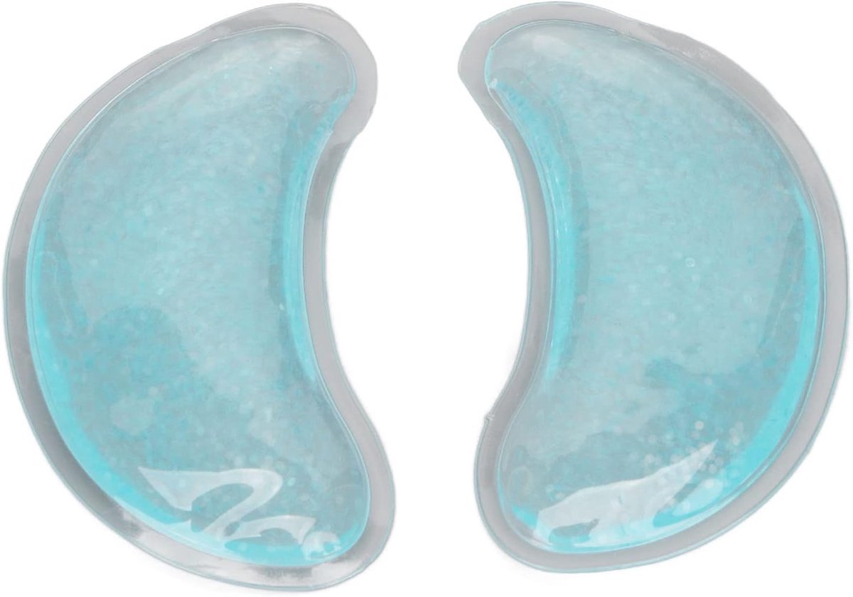 Ijsgezichtsmasker, Verwarmde Warme Koeling Herbruikbare Gelparels Ijsmasker voor Het Verwijderen van Man en Vrouw Oedeem, Oogmasker voor Het Verwijderen van Donkere Kringen