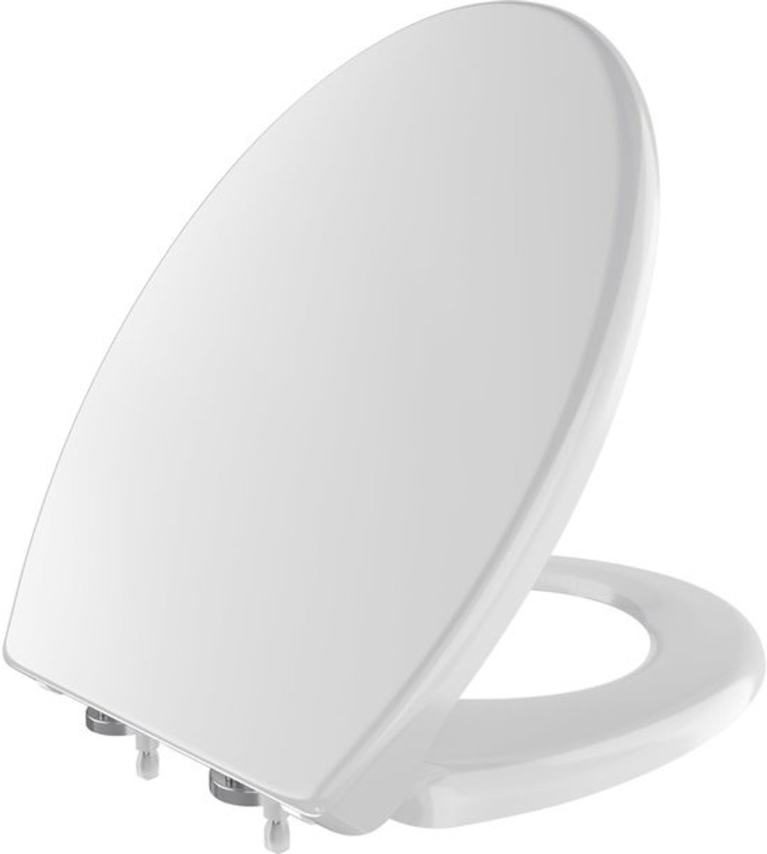 Toiletbril Ovaal - Softclose & Antibacterieel - Quick-Release voor Eenvoudige Reiniging - Wit
