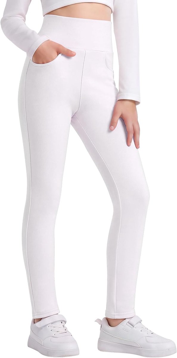 Legging voor meisjes, warm, dik, elastisch