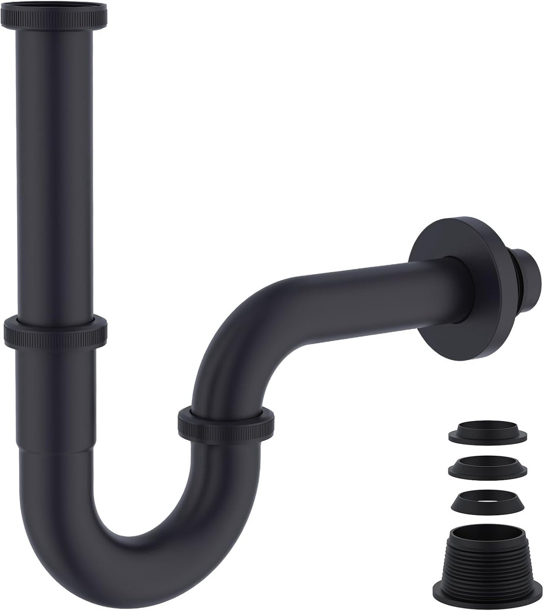 Wastafel Universal G 1 1/4", roestvrij staal afvoergarnituur