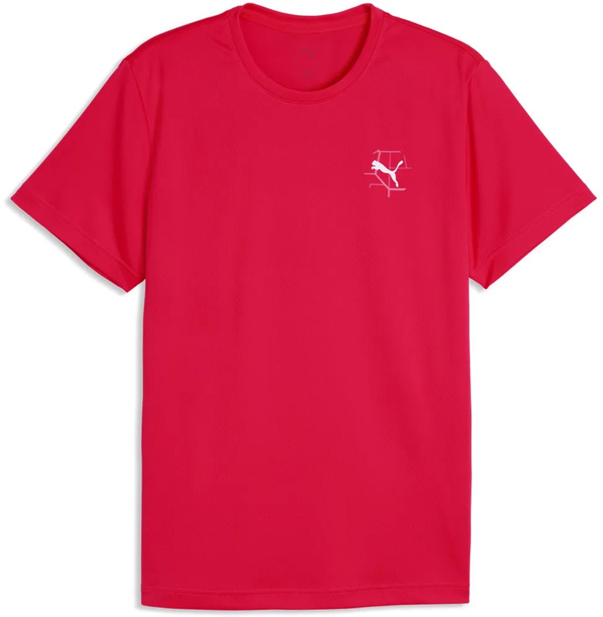 Puma Illustrative Graphic T-shirt Met Korte Mouwen Man Rood