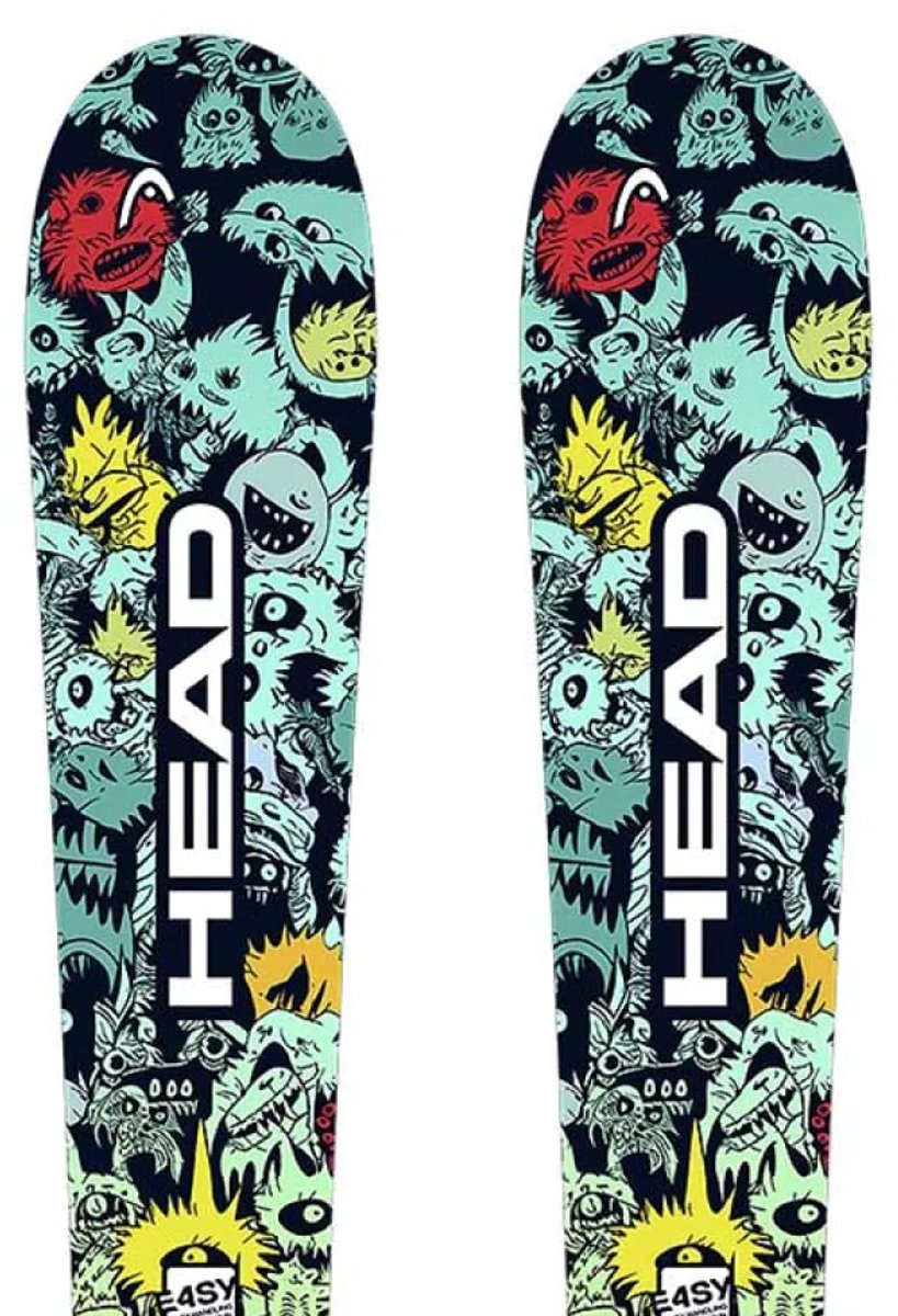 Head Monster Easy+jrs 4.5 Gw Ca Junior Alpin Skispakket Groen 87 Kinderen