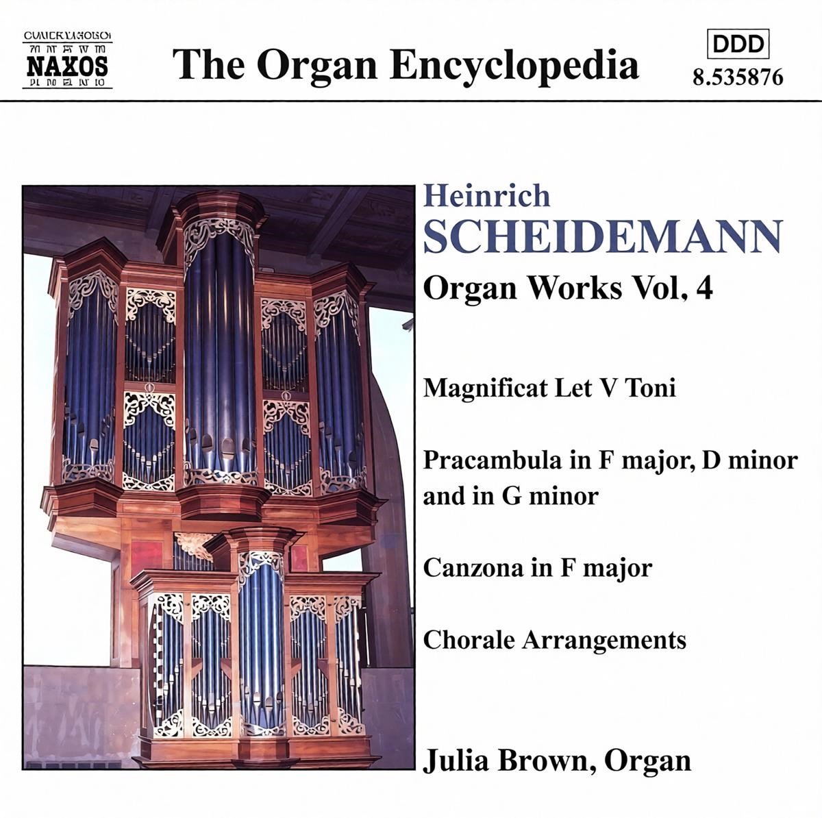 Julia Brown - Scheidemann: Organ Works 4 (CD)