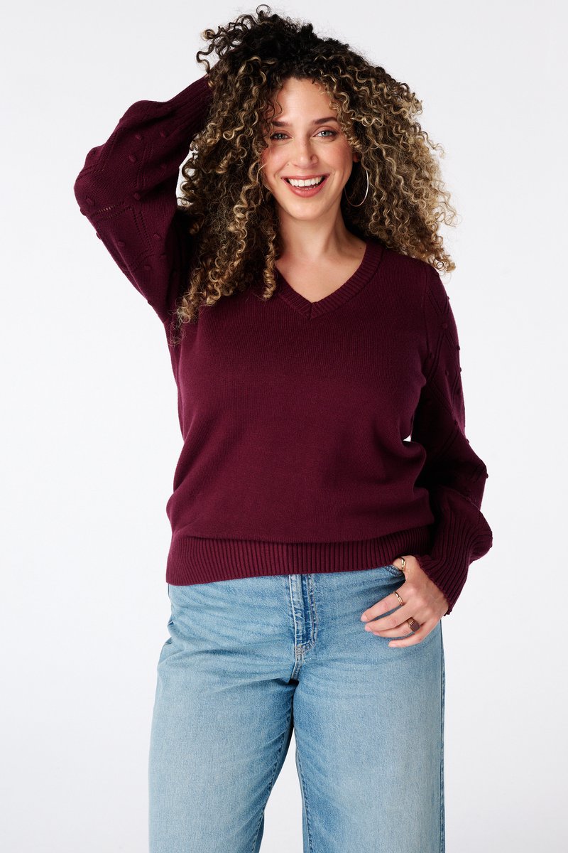 MS Mode Trui Trui met v-hals