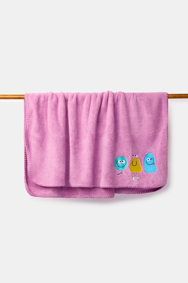 Woody plaid - roze - space buddies - 262-10-PLA-M/436 - 150x200cm