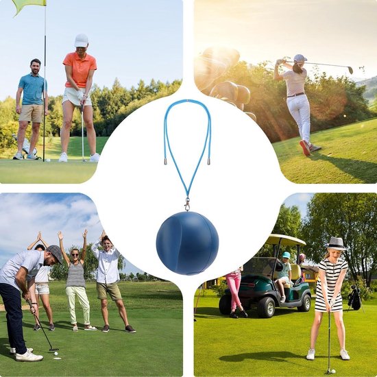 Swing Trainer Bal Precieze Swing Oefen Trainer - Uitrusting Voor Golf Training Geschikt voor Beginnersspel en het Oefenen van Elleboog Arm Hand Pols Greep Positie bij het — afbeelding 4