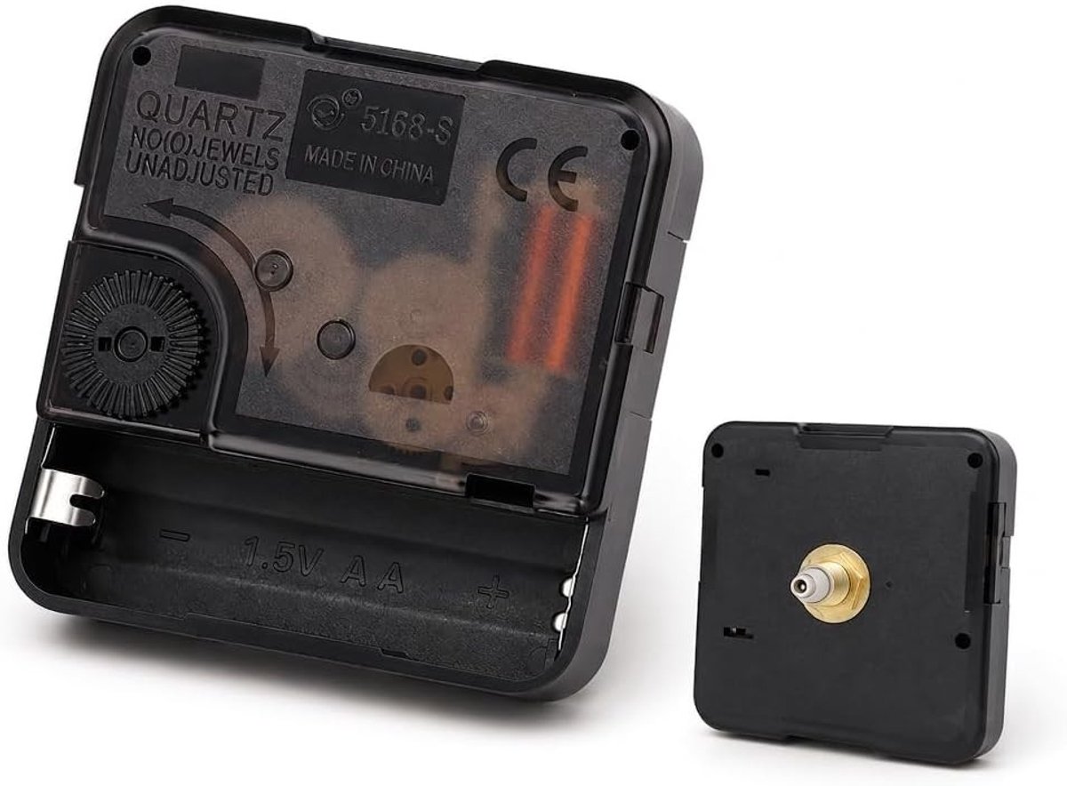 Radiogestuurde klokwinder mechanisme vervangingsonderdeel voor wandklok - batterij-aangedreven DIY reparatie en vervangingen