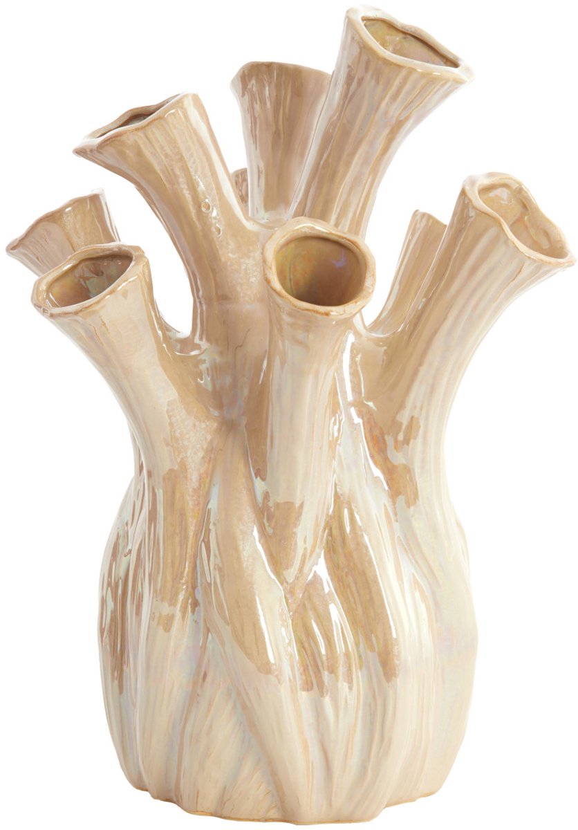 Light & Living Vaas LYSET - Ø28.5x34.5 cm - Bruin