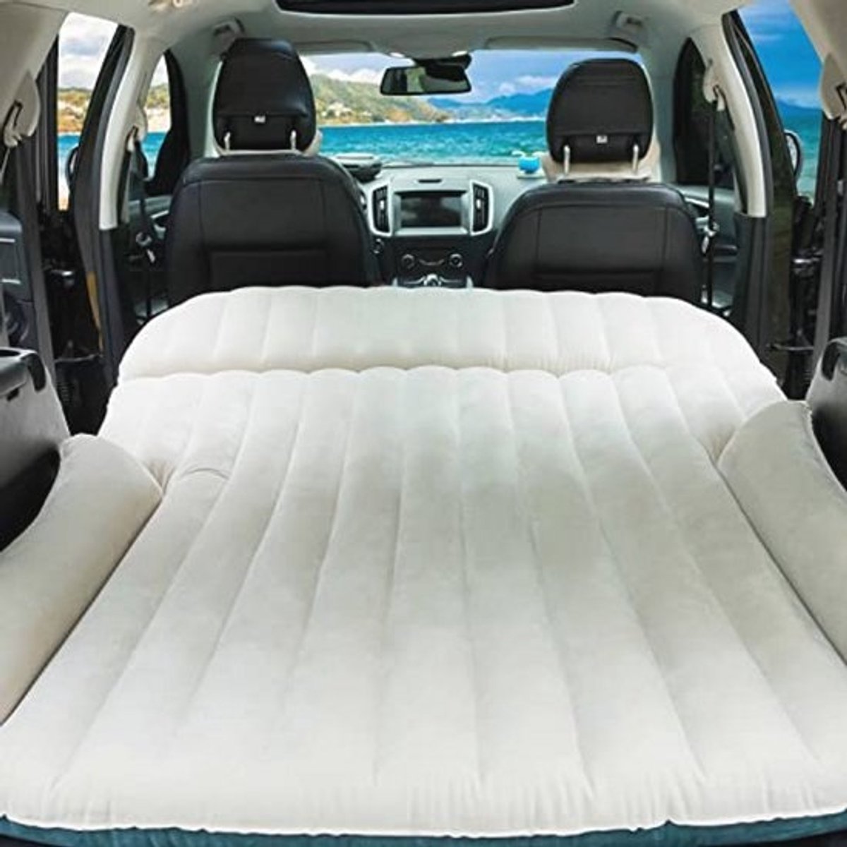 Auto Luchtmatras voor Kofferbak - Opblaasbaar Campingbed voor Auto
