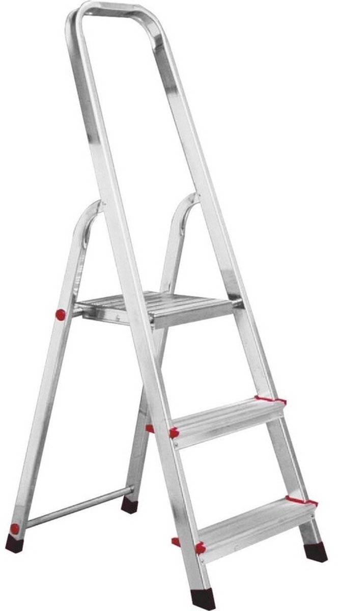 staande ladder 3 treden - Corda's hoge kwaliteit - veilige huishoudtrap