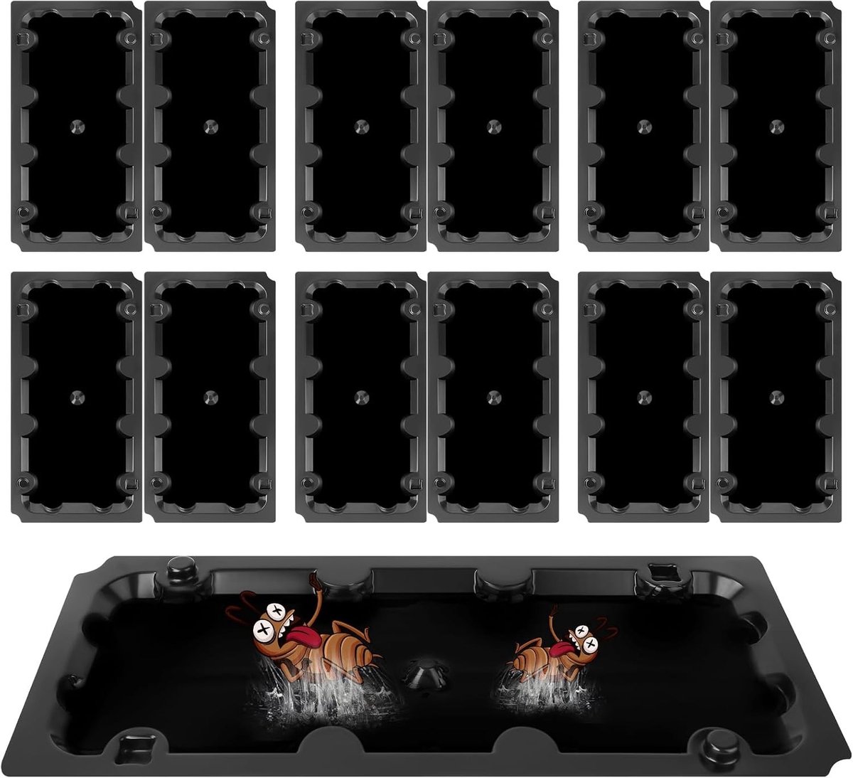 12 Stuks Platen van 10 * 5 Inch voor Thuis, Kantoor en Tuin - Plakbare Antibullying Oplossingen