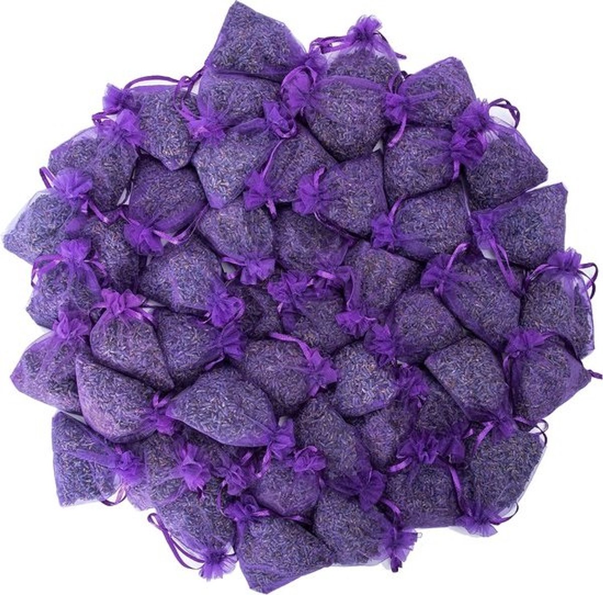 Lavendel Zakjes voor Kledingkast en Lades - Langdurige Frisheid - Set van 48 Stuks