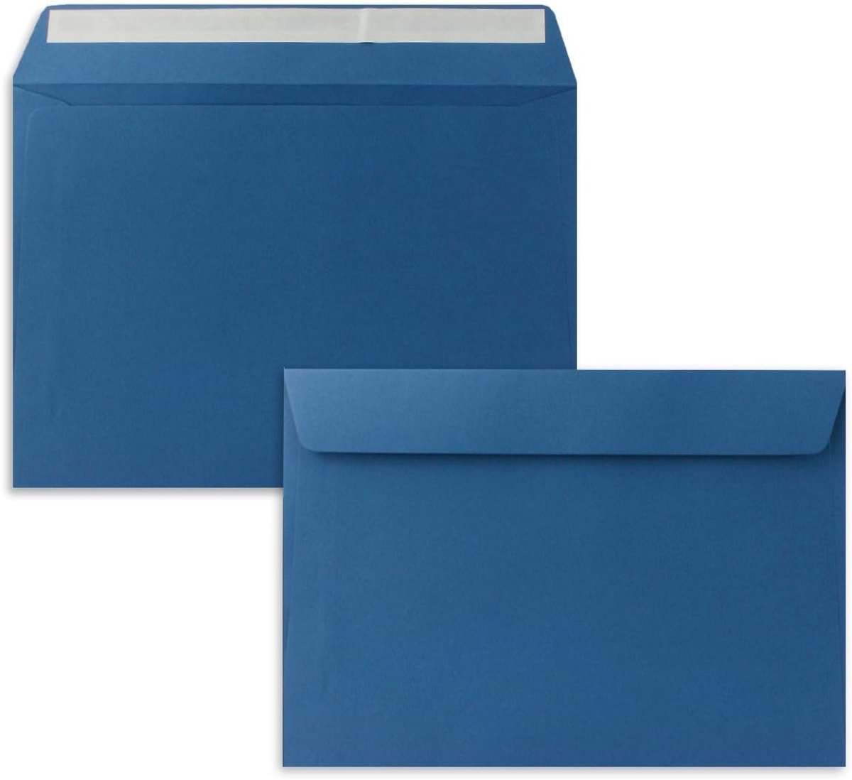 50x Zelfklevende enveloppen C5 - 16,2 x 22,9 cm - Voor grote uitnodigingen en kaarten