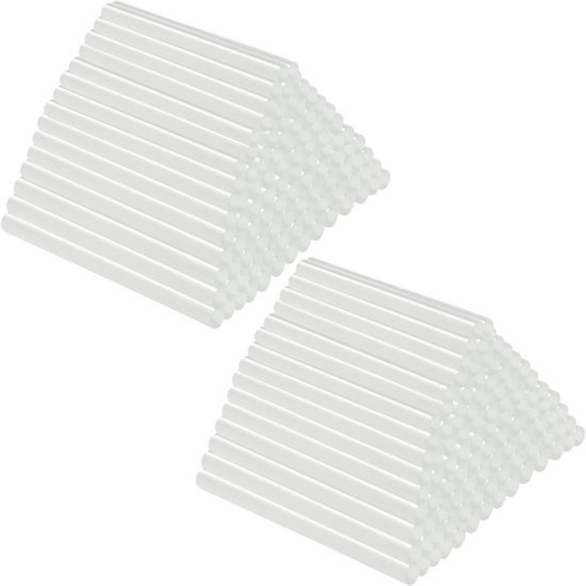 Hete Lijmpisten 11x200 mm - 200 Stuks voor Lijmpistool - Transparant - Doe-Het-Zelf Lijmpatronen