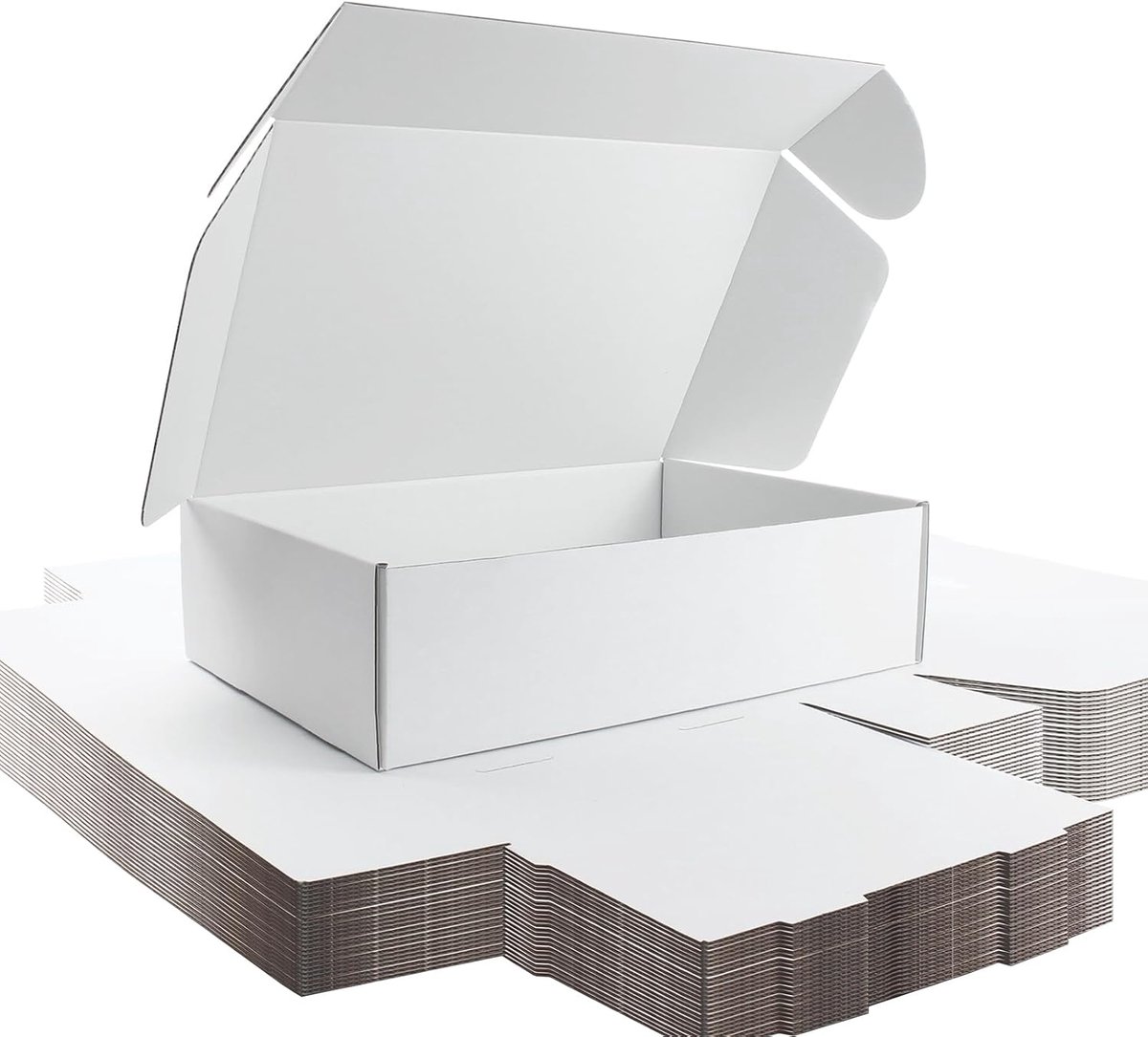 X 20 x 8 cm Verzenddozen 20-pack Wit