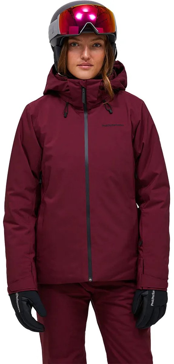 Peak Performance Anima Insulated Jas Rood M Vrouw