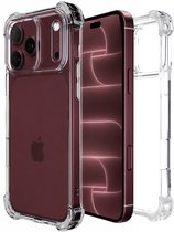 Coque iTech compatible avec Apple iPhone 17 Pro Max - Coque arrière en silicone - Protection optimale - Transparente