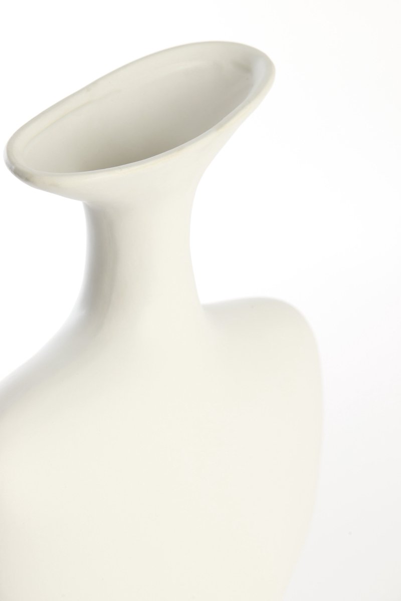 Light & Living Vaas TROVO - Wit - 23x9.5x40.5 cm