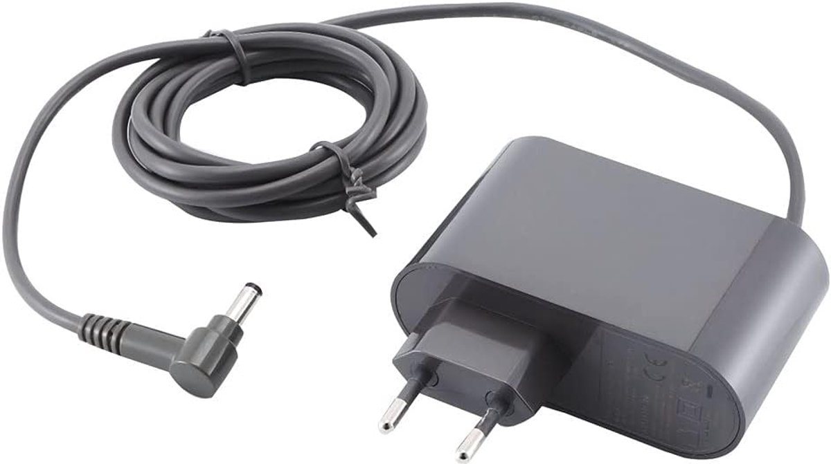 Reservelaadadapter voor Dyson V10/SV12/V11/SV14/V15, 30,45 V stofzuiger, oplader voor Dyson Absolute Animal Cordless handstofzuiger