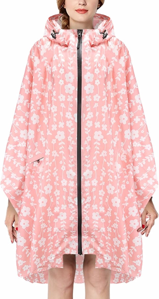 lichte regenjas dames waterdichte regenjas heren ritssluiting capuchon regenkleding lichte mode poncho