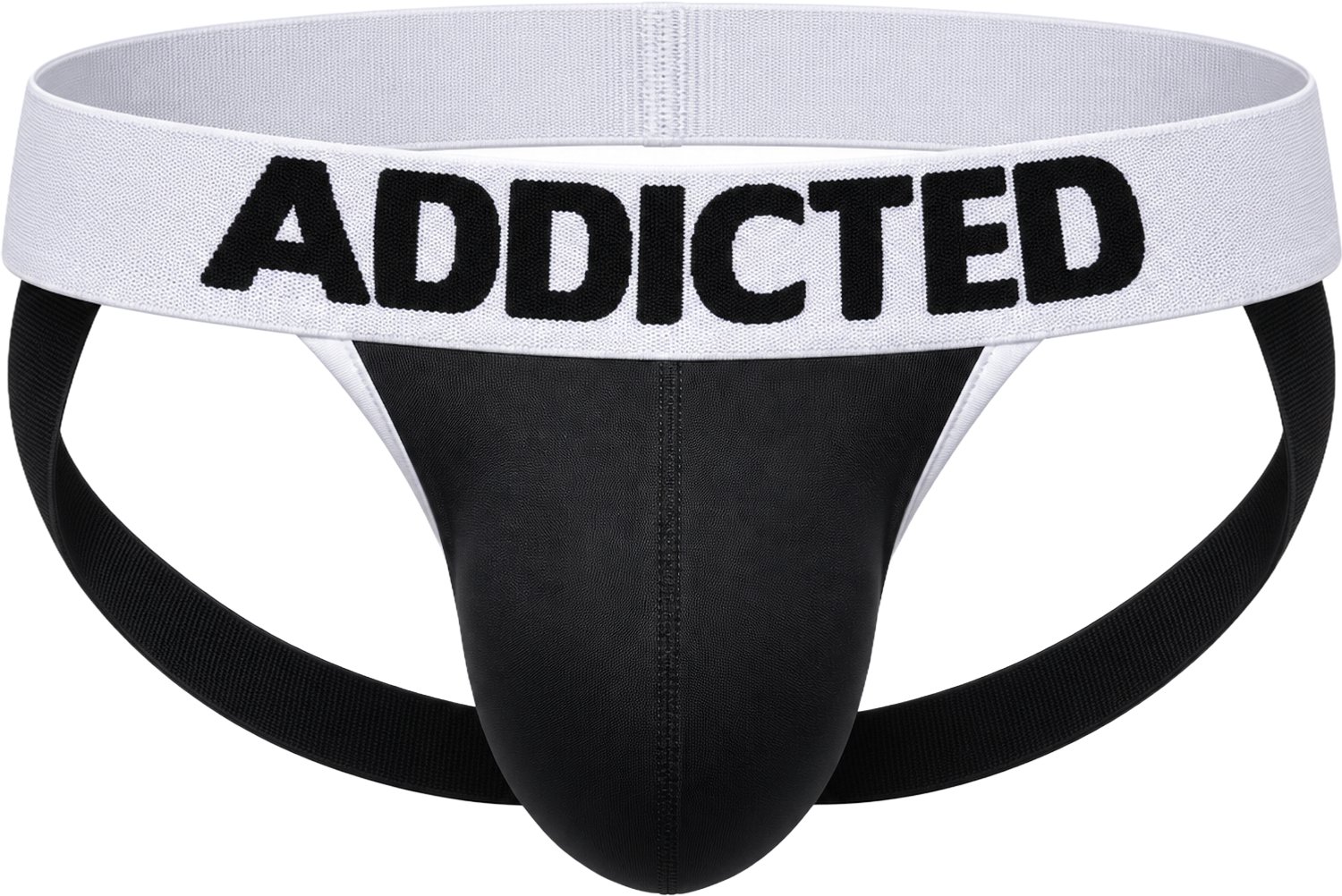 ADDICTED Light Jockstrap Charcoal - MAAT XL - Heren Ondergoed - Jockstrap voor Man - Mannen Jock