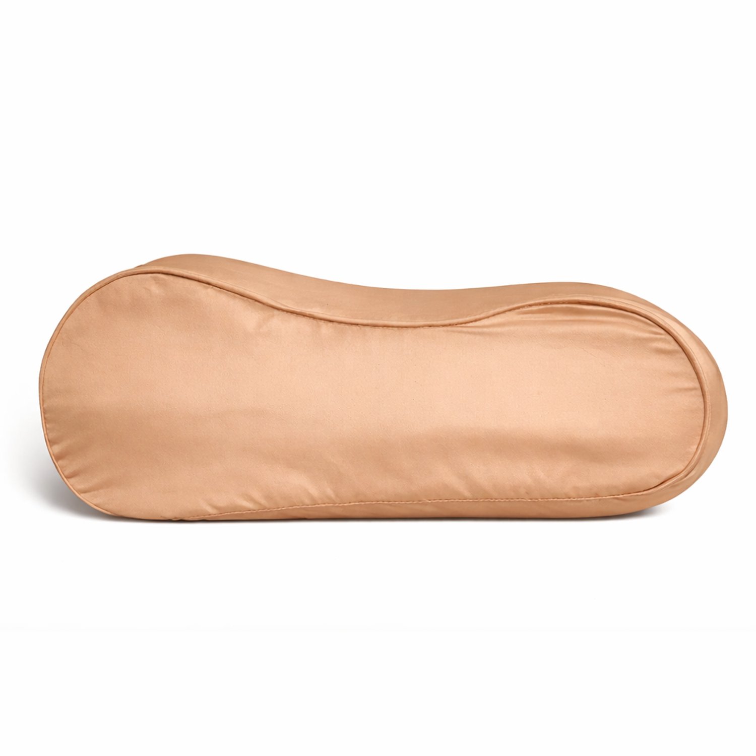 Silk Heaven Zijden kussensloop ergonomisch 30x50cm Golden Sand - 22 Momme - 100% moerbeizijde - Silk Heaven - 30x50cm Zand