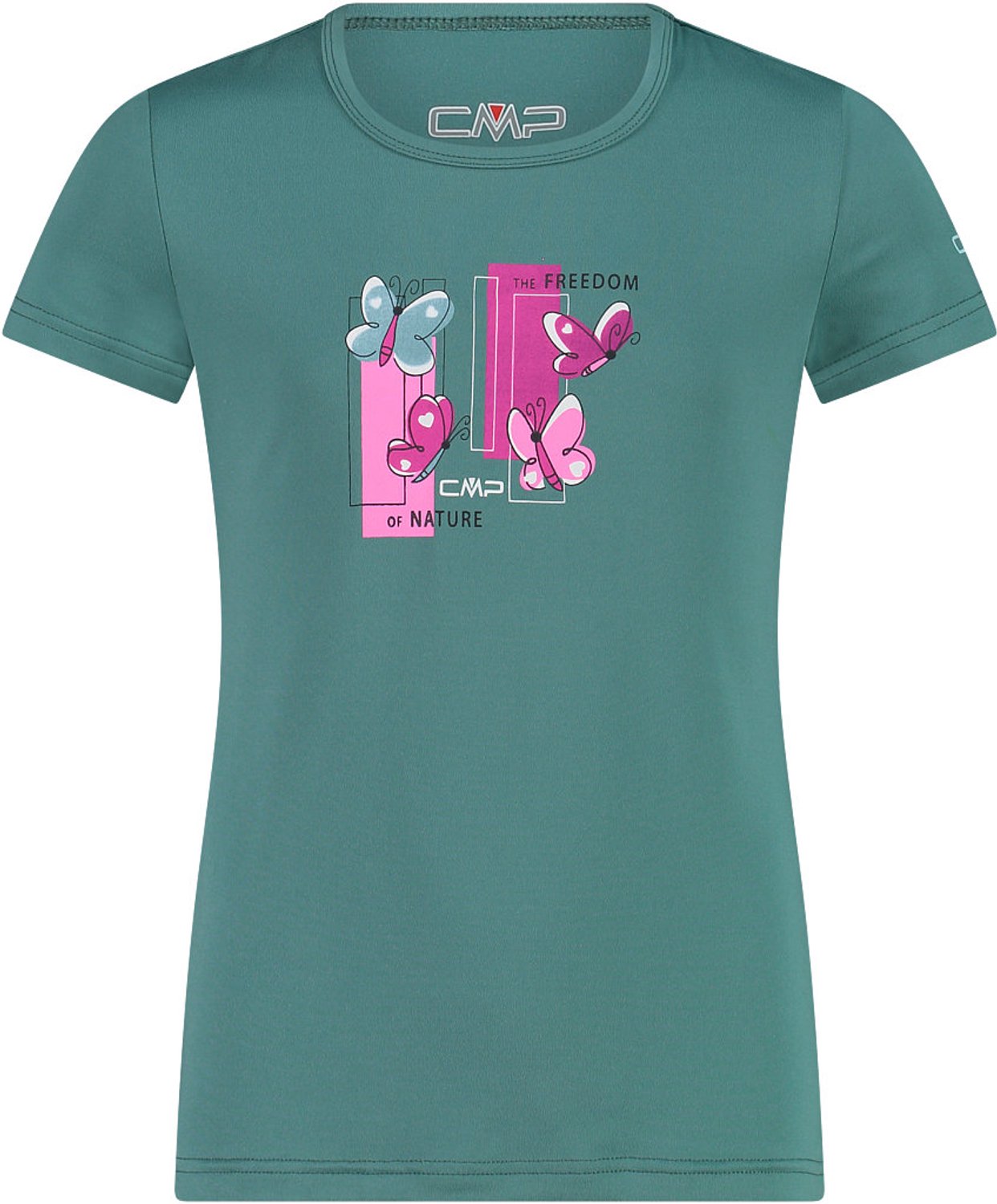 T-shirt met een brede hals voor meisjes CMP Agave