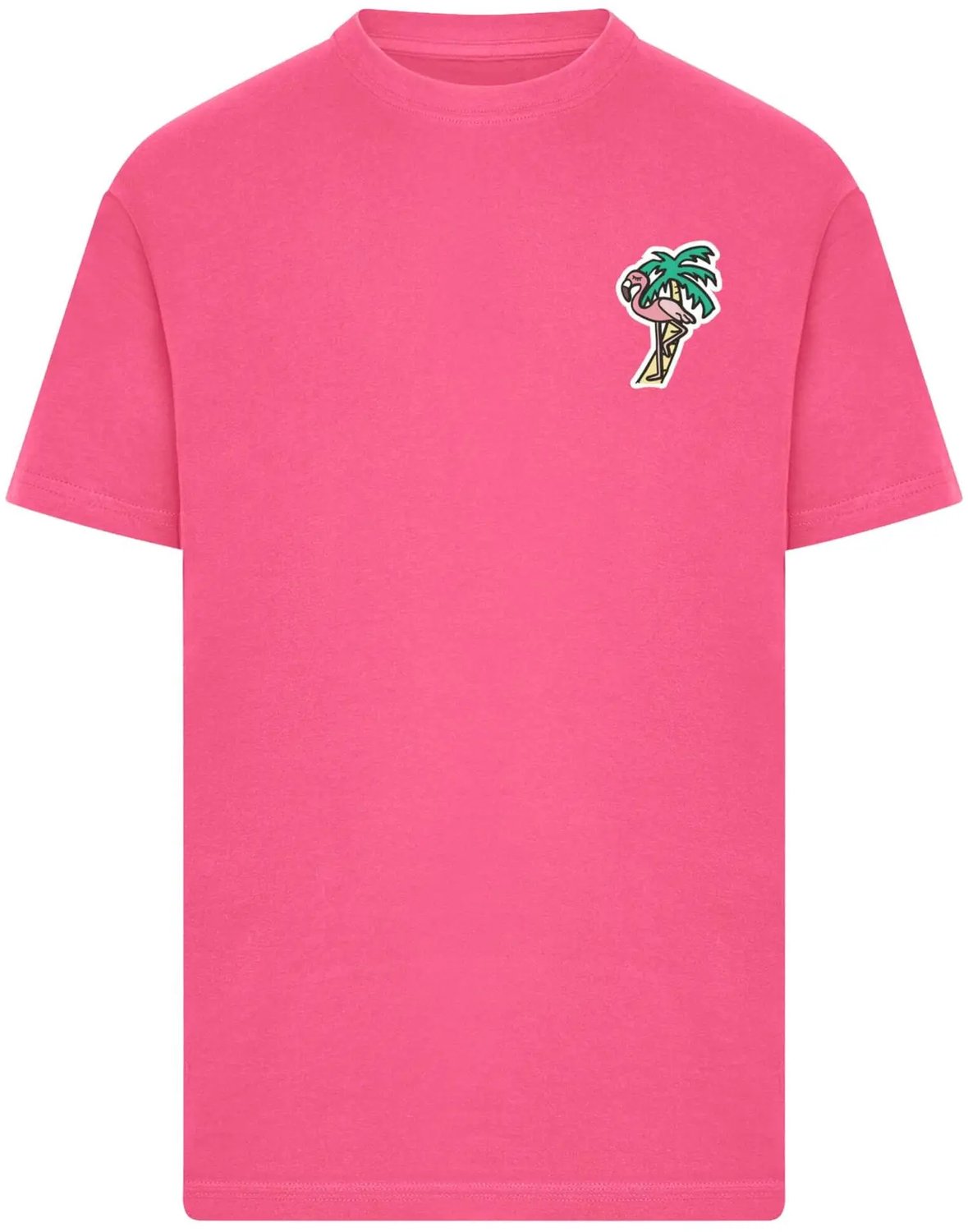 T-shirt Mister Tee Flamingo X Roze
