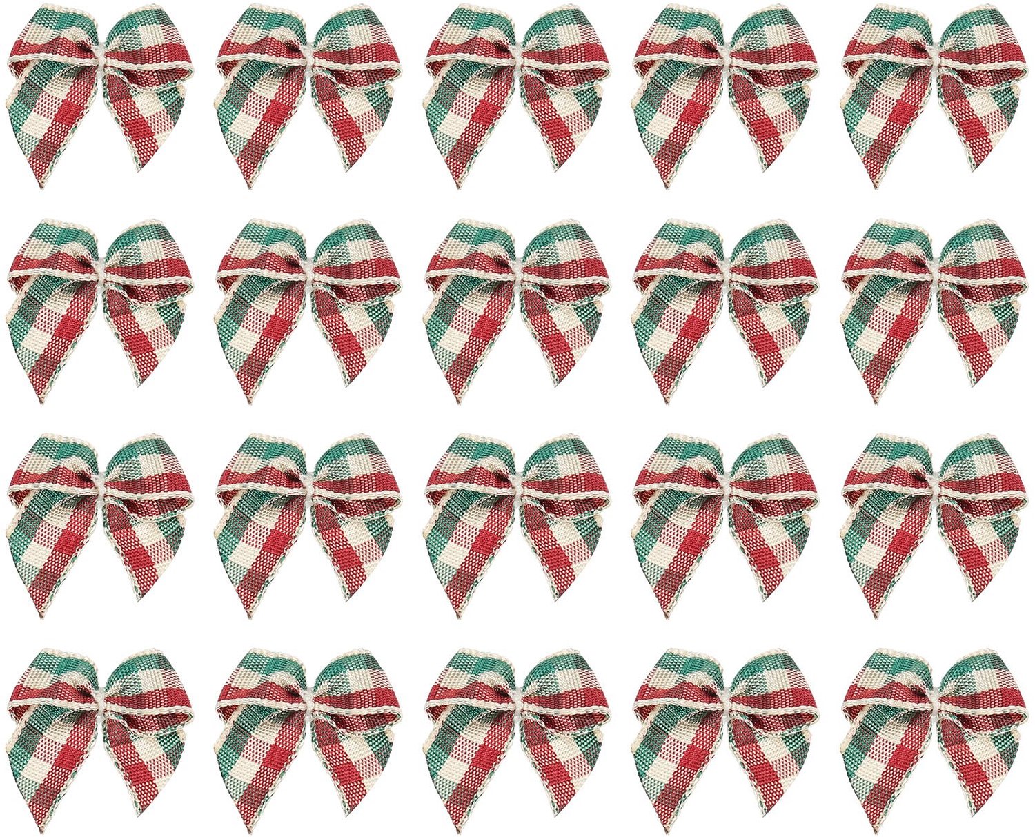 Lintstrikken - 50 stuks - Rood/Groen - 25 x 25 mm