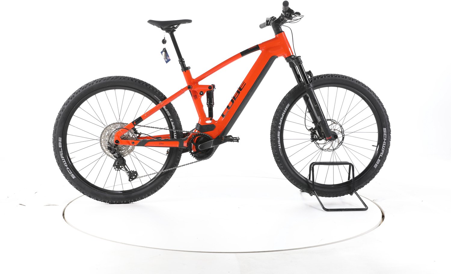Cube Stereo Hybrid 120 Race Elektrische full-suspension mountainbike Bosch 29
