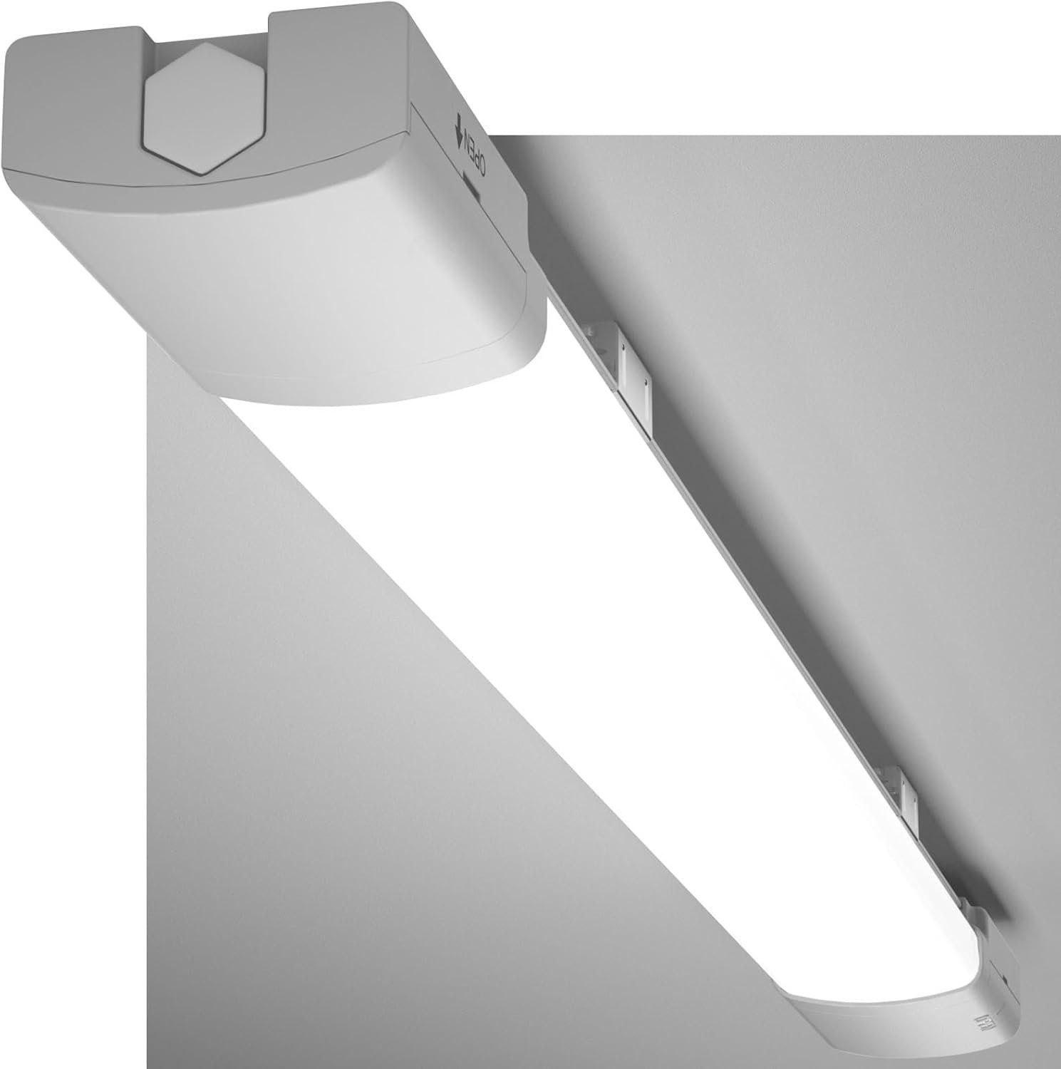 ANTENLICHT LED Armaturen - LED Batten 60cm - 18W - 2000 Lumen - 5000K Daglicht Wit - IP65 Waterdichte Buitenlamp & Garage Verlichting - Grijs