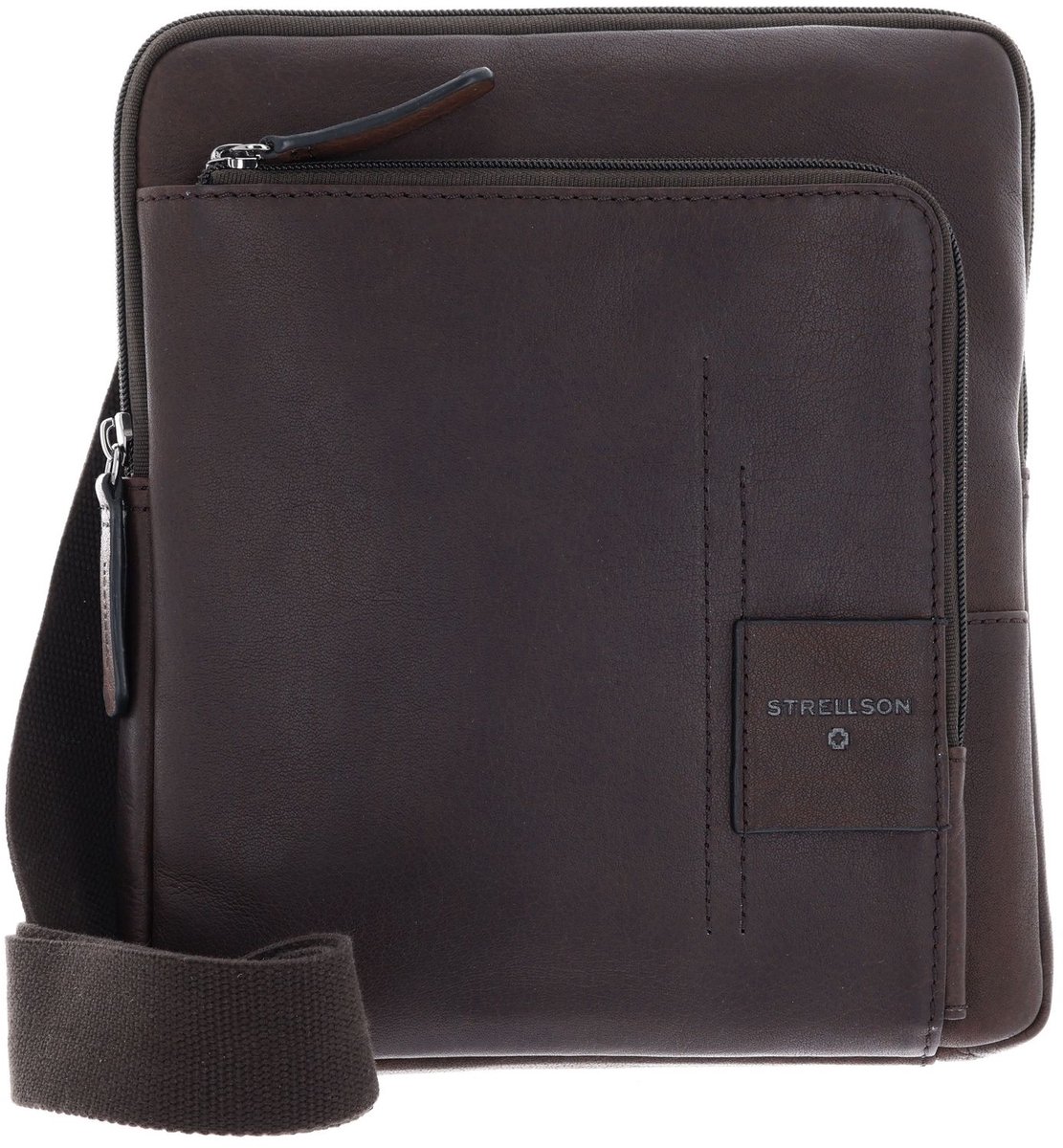 Strellson Hyde Park 1.0 Brian - Schoudertas XS 25 cm (darkbrown)