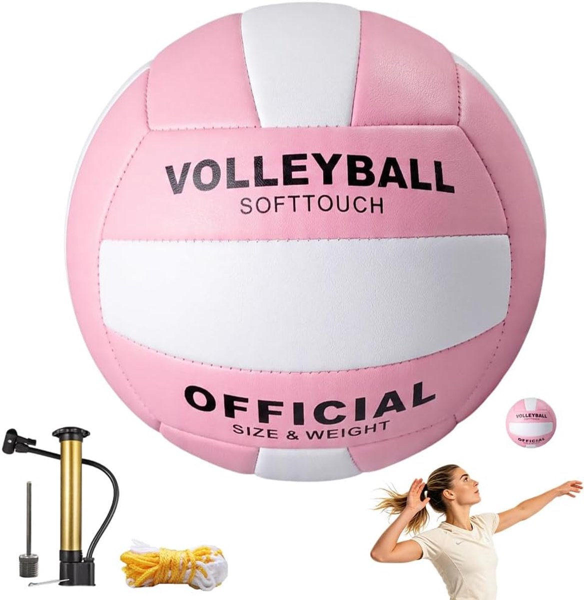 Volleybal, officiële maat 5, volleybal, beachvolleybal