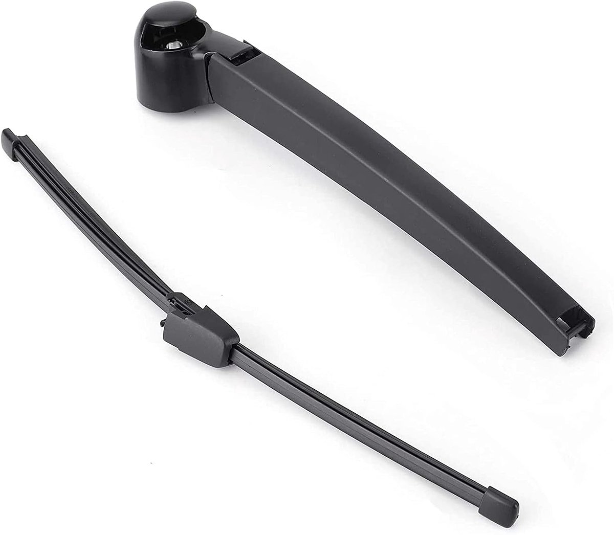 Achterruitwisser voor Golf 5, ruitenwisserarm voor Polo MK4, vervanging voor VW Polo MK4 2002-2009, VW Golf MK5 2003-2009, natuurlijk rubber reinigingsachterruit alle seizoenen