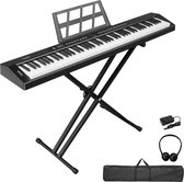 Digitale piano- GPP-105 - 88 semi-gewogen toetsen - Bluetooth MIDI & audio - luidsprekers 2x10W