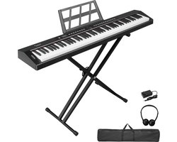 Digitale piano- GPP-105 - 88 semi-gewogen toetsen - Bluetooth MIDI & audio - luidsprekers 2x10W