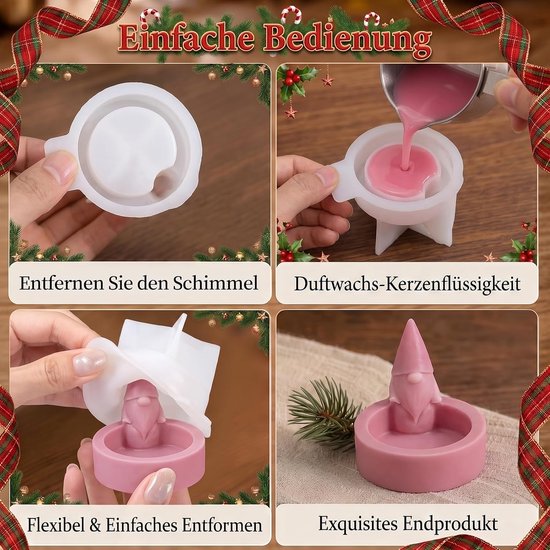 Vormen voor Kerstmis, rendier, eland — afbeelding 4