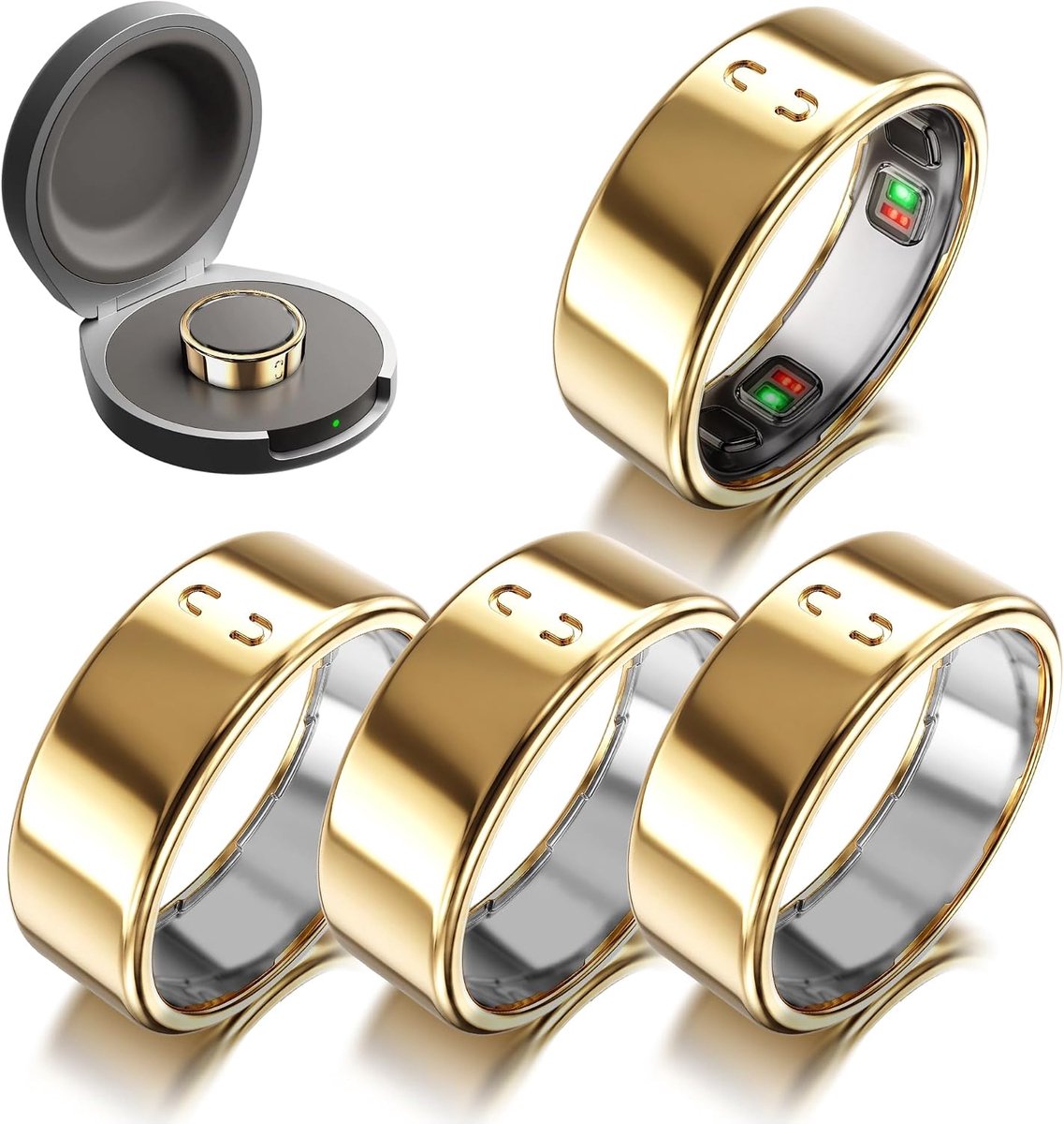 4 stuks TPU ringhoes voor Oura Ring 5