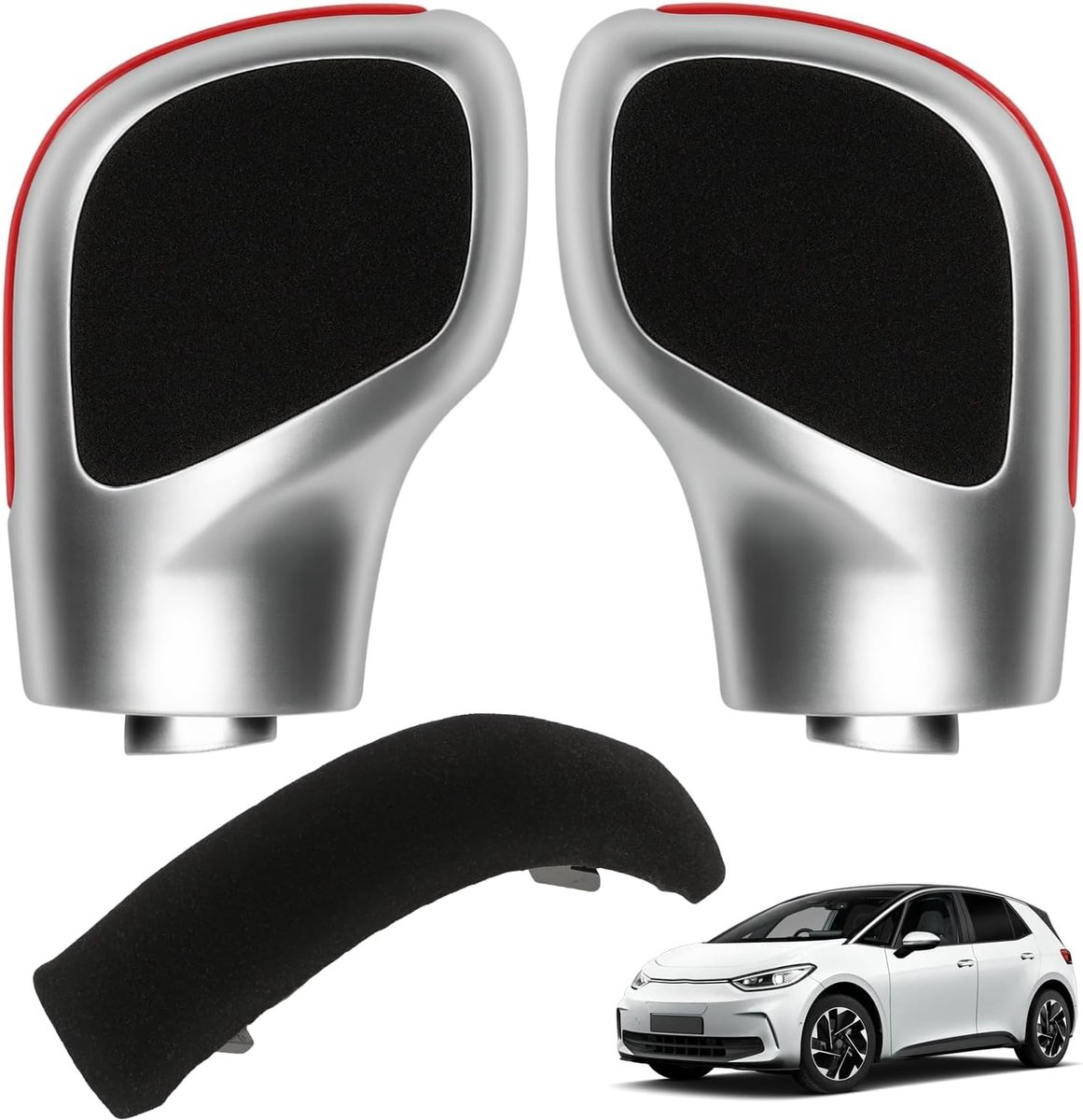 Versnellingspook-afdekking voor Golf 6 7 R GTI Passat B7 B8 CC R20 MK6 GLI, zijafdekking van de versnellingspookknop