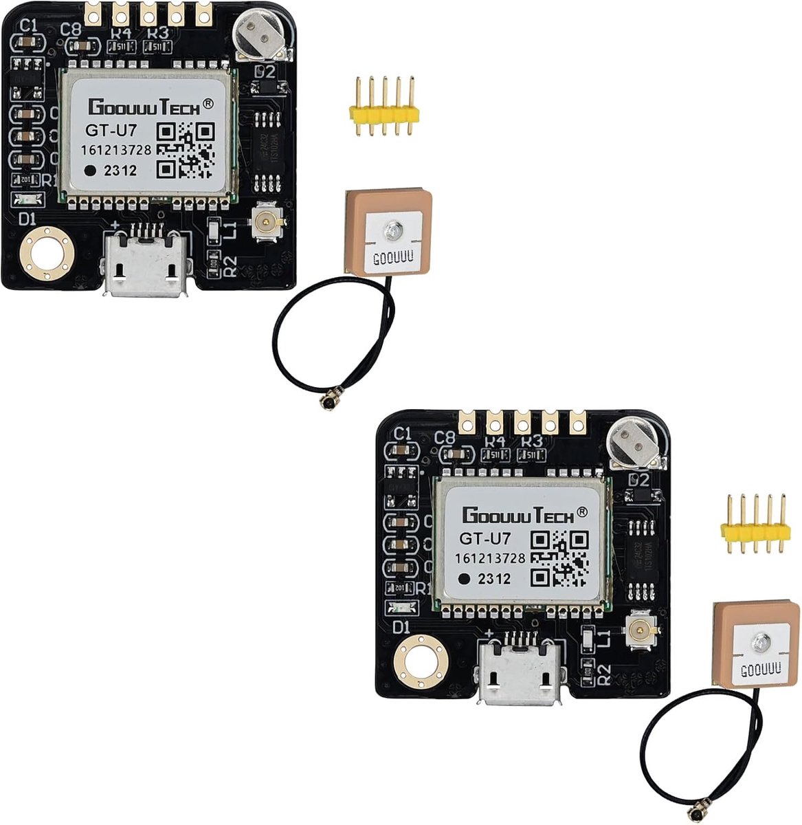 GPS module GT-U7 - kleine ontvanger - lage stroomconsumptie - snelle positie bepaling - ShopVlot