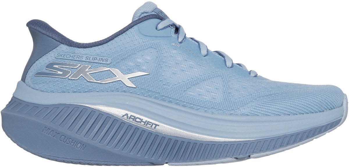 SKECHERS GO WALK MAX CUSHIONING ARCH FIT AREENA 125582-SLT Trendyol Damessneakers zilver EU 36