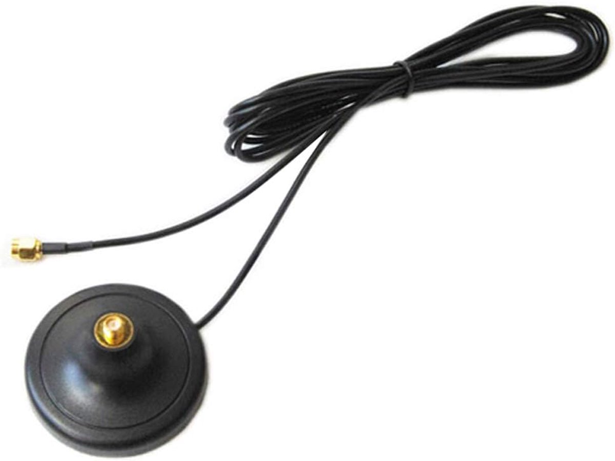 3m WLAN RP-SMA-kabel, antennekabel, verlengkabeladapter met standaard