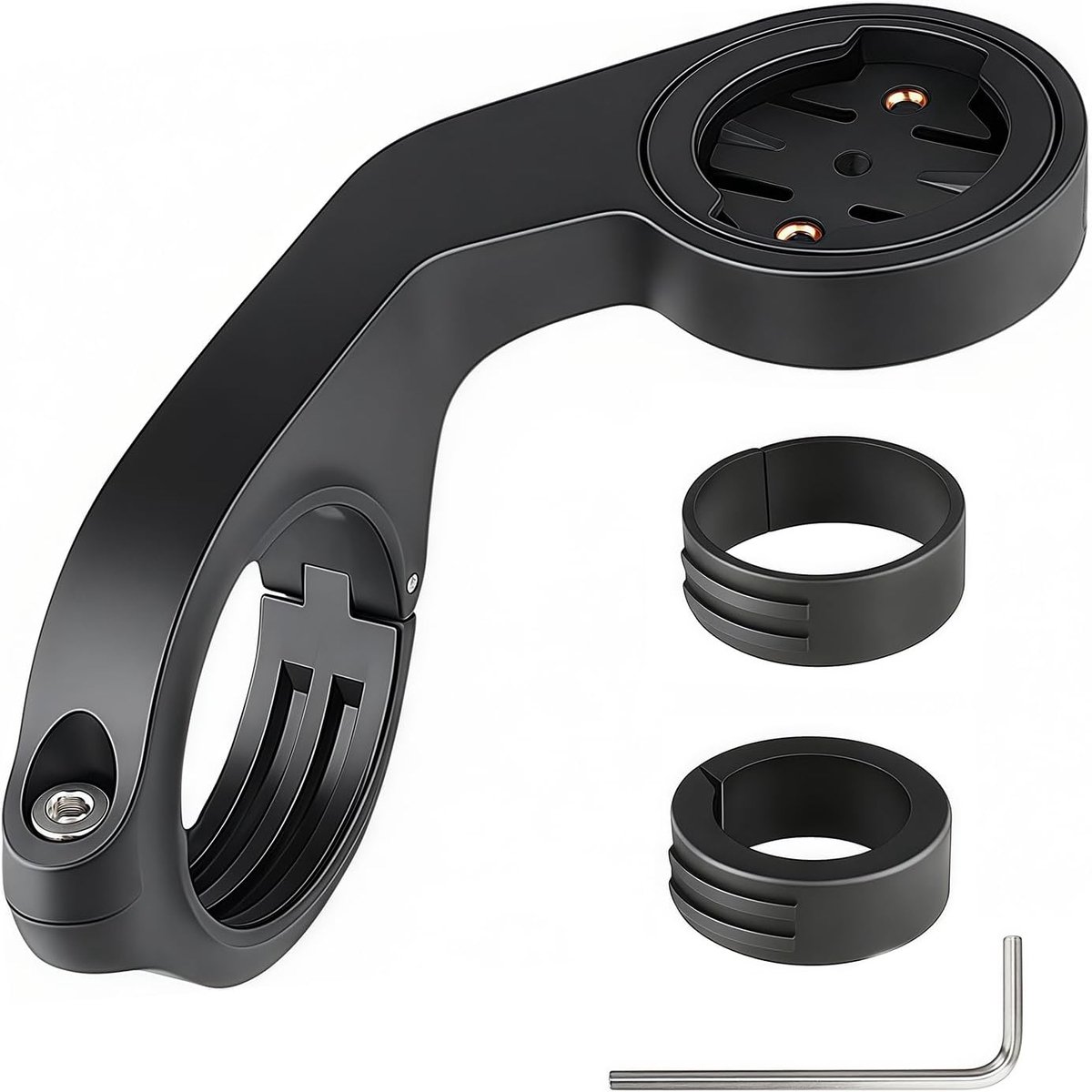 Compatibel met Garmin Edge, GPS-fietscomputerhouder, houder racefiets voor Garmin Edge 1000 840 830 810 800 530 540 520 510 500 200, voor fietsstuur 25,4 mm en 31,8 mm