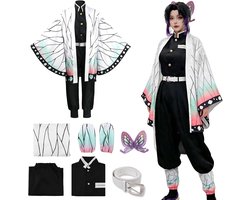 Anime Kostuum, Giyuu/Shinobu/Mitsuri/Muichirou/Tanjiro/Nezuko/Zenitsu Cosplay, Animekostuums voor Mannen en Vrouwen Karakter Kimono Uniform voor Carnaval, Halloween, Anime Conventies
