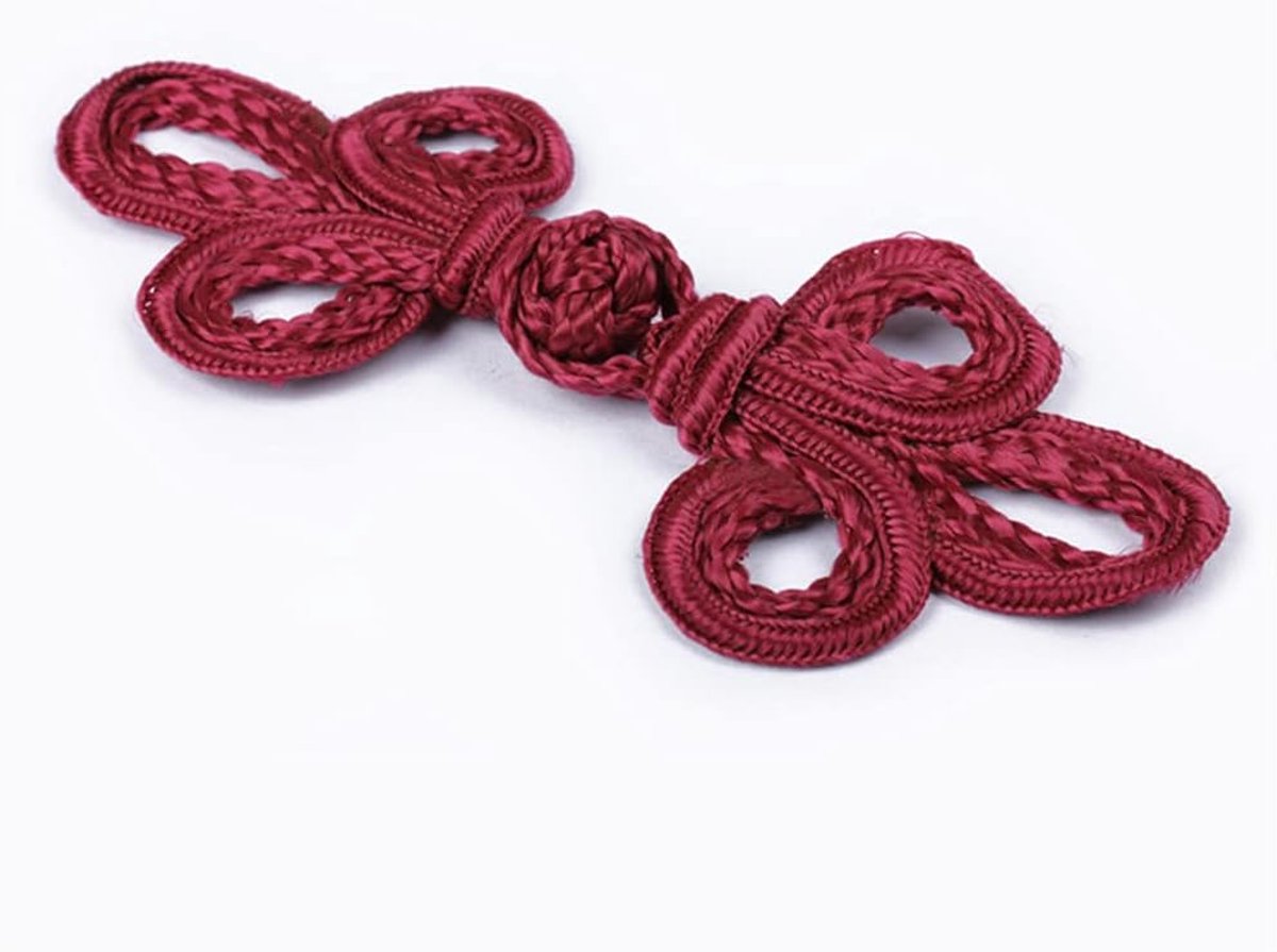 5 paar Chinese knoopsluitingen decoratieve naai knopen voor DIY naaiprojecten en kledingaccessoires