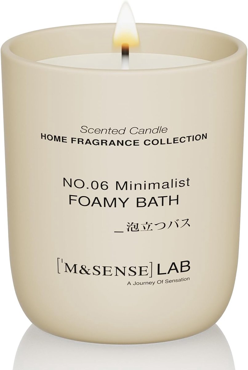 SnelShoppen - Geurkaarsen in Glas - Natuurlijke Sojawas - 150 g - 30 Uur Brandtijd - Aromatherapie voor Thuis, Badkamer, Yoga, Ontspanning