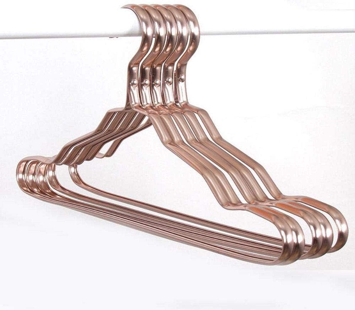 Kledinghanger Aluminium - Paars - Ruimtebesparend - Voor het drogen van kleding - ShopVlot