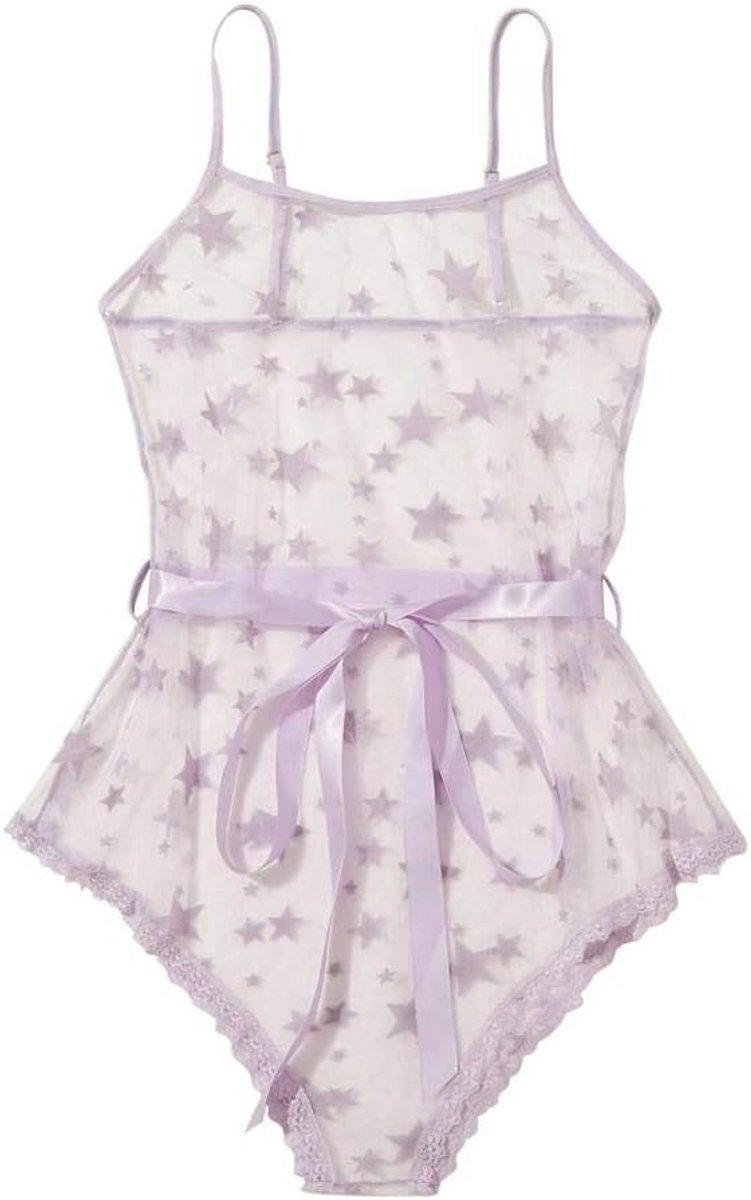Kleding Dames Perspectief Ondergoed Kostuums Lace Bra Sheer Bow set