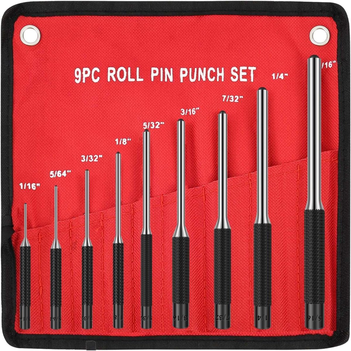 9-delig 1/16-5/16 inch imperiale afmetingen