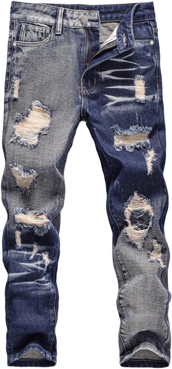 Jeans voor jongens, casual pasvorm, modieus, voor kinderen